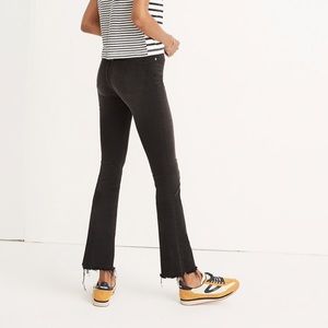 Madewell Cali Demi-Boot Jeans in Berkeley Black